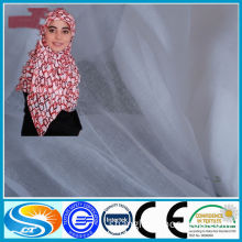 muslim scarf spun polyester fabric